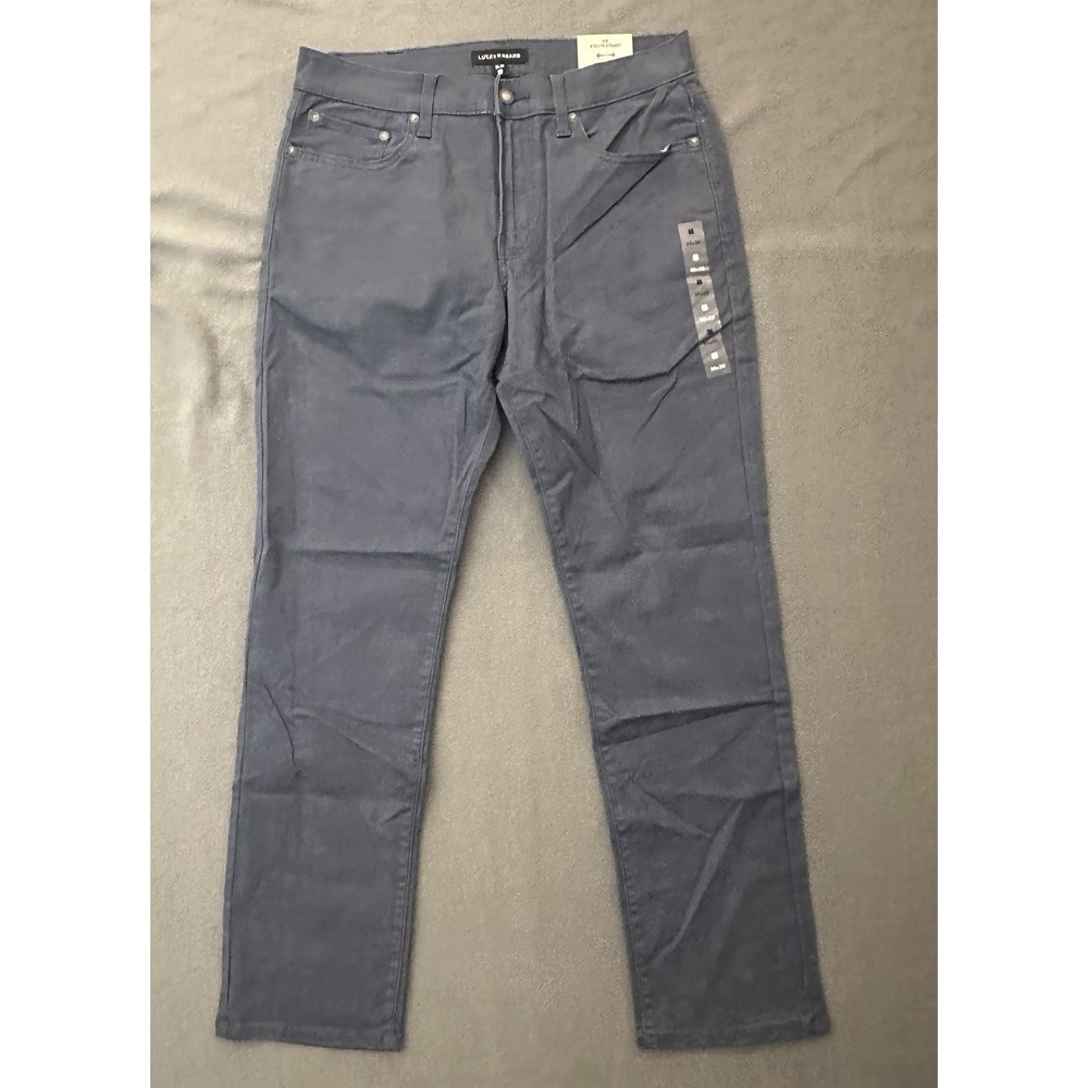 Lucky Brand 410 Athletic Straight Advanced Stretch Blue Pants 30x30 New With Tag